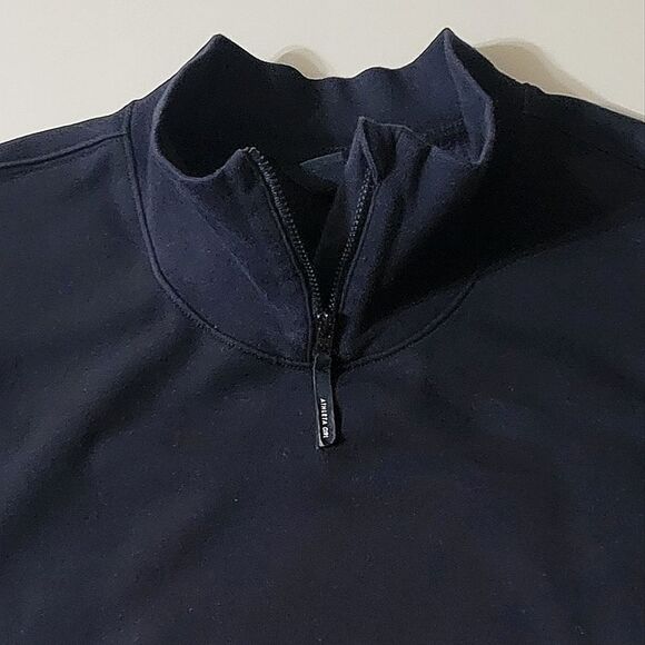 Athleta Girls Black Retroactive Half-Zip Pullover Sweatshirt Top - Picture 11 of 16